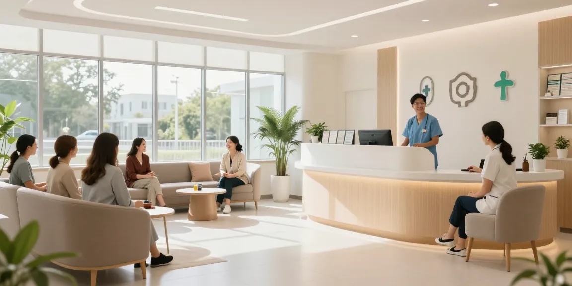 "bl555 healthcare services providing compassionate patient care in a modern health clinic environment."