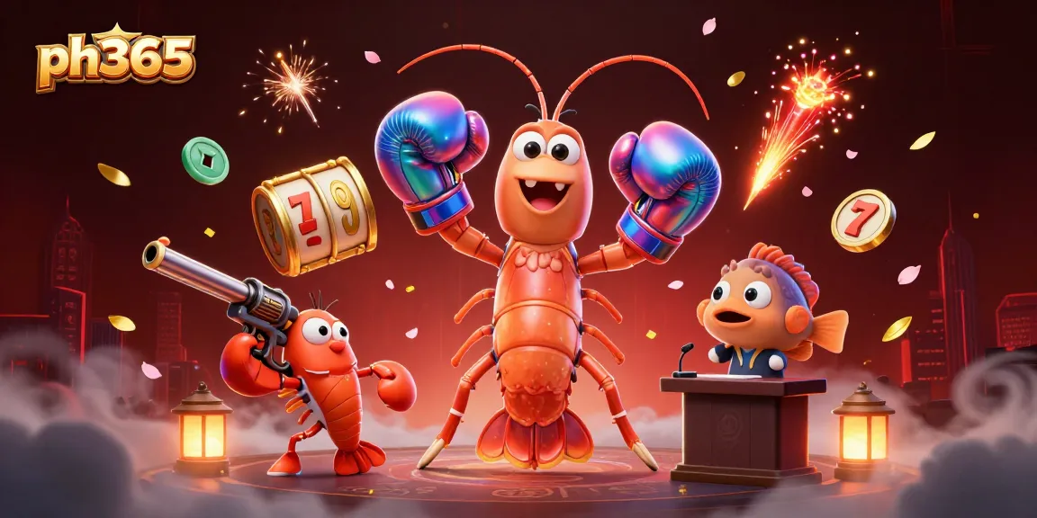 Experience thrilling casino action with ph365, showcasing vibrant characters and dynamic slot elements.