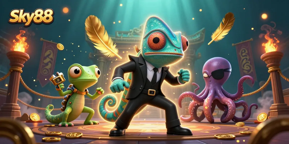 Sky88 brings thrilling color to the casino scene with digital agents and golden rewards.