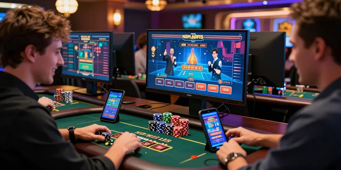 I giocatori dei casinò non AAMS che si divertono con i giochi con croupier dal vivo in un vibrante ambiente di casinò online.