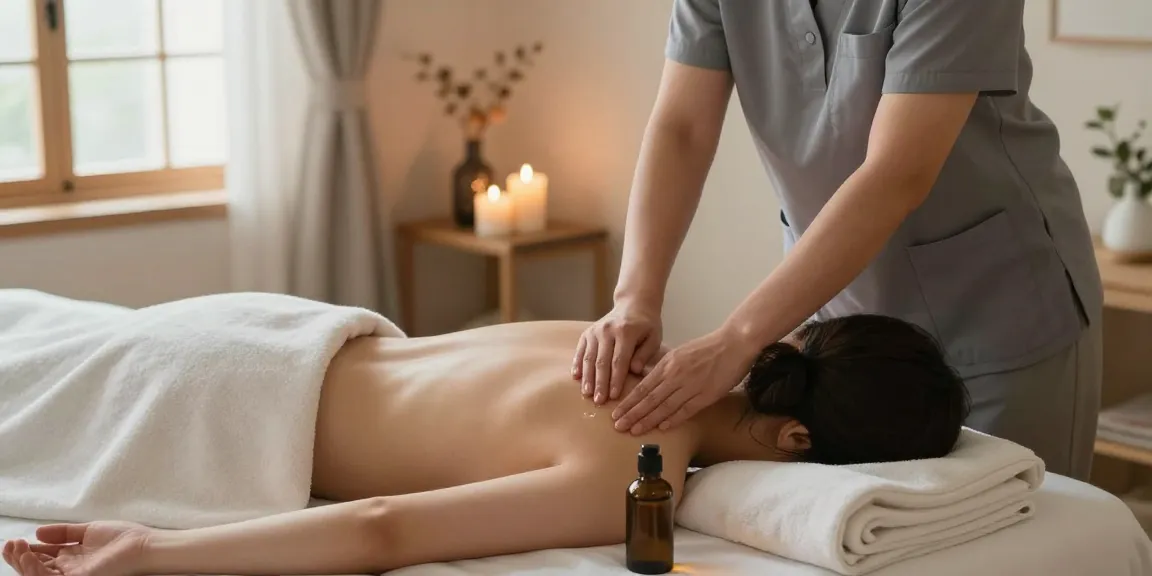 Experience premium 강남출장마사지 in a tranquil home setting with a skilled therapist.