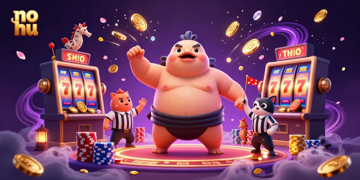 Spin colorful slots and catch jackpots with no hu gaming excitement in this vibrant underwater scene.