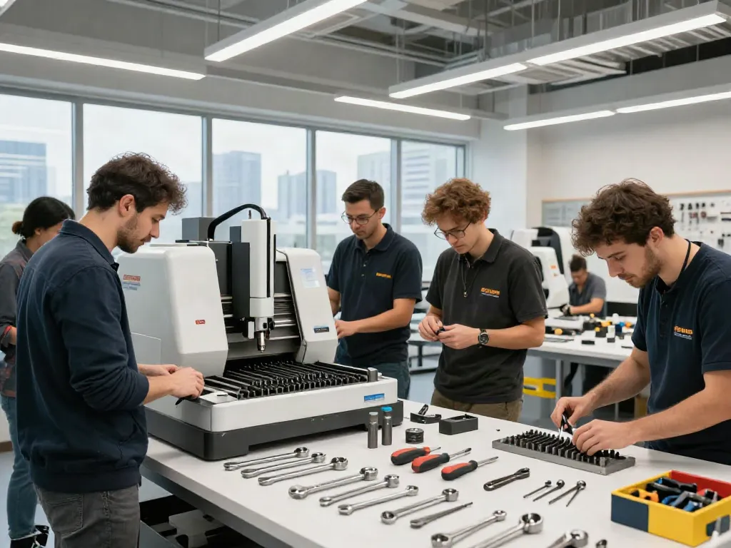 Laboratori innovativi con strumenti Gedore utilizzati da artigiani esperti.