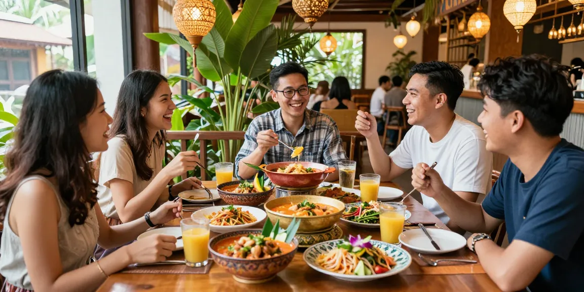 Delicious Thai dishes at Rokok88 restaurant showcasing authentic flavors.